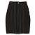 Max Mara Saia anos 90 Preto