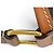 Céline Celine Medium Bucket Triomphe Canvas Calfskin Schultertasche Braun - Ansicht 11