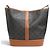 Céline Celine Medium Bucket Triomphe Canvas Calfskin Schultertasche Braun - Ansicht 4