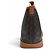 Céline Celine Medium Bucket Triomphe Canvas Calfskin Schultertasche Braun - Ansicht 5