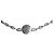 Hermès Collana a Catena Hermes 925 Chaine d'Ancre Mini Sellier Argento
