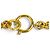 Collana a catena Chanel Vintage 94P Coco Mark D'oro - vista 6