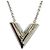 Collar Louis Vuitton 2025 Essential V Plata