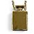 Chanel B22S Coco Mark Parfümflaschen-Locket-Anhänger Halskette Weiß Golden - Ansicht 4
