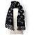 Sciarpa con frange Monogram Shine Louis Vuitton Nero - vista 3