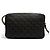 Céline Borsa a tracolla media Celine Leather Triomphe Messenger Nero - vista 4