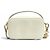 Saffiano Prada Mini-Tasche mit Kettenriemen Weiß - Ansicht 4