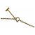 Autre Marque Bracciale con charm Tiffany & Co. in oro giallo D'oro - vista 5