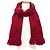 Estola de flecos Monogram Ruby Louis Vuitton Roja - vista 2