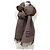 Stola Louis Vuitton My Neverfull in misto lana e cashmere Marrone - vista 3