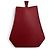 Hermès Collana Clochette in pelle Bordeaux Hermes Bordò