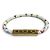 Louis Vuitton Multicolor Leder-Charm-Armband Mehrfarben