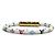 Louis Vuitton Multicolor Leder-Charm-Armband Mehrfarben - Ansicht 4