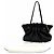 Borsa Salvatore Ferragamo Gancini Soft Bag Nero - vista 2