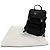 Prada Nylon Leather Triangle Logo Backpack Black - view 2