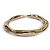 Anello Chanel Diamond Camellia Half Eternity D'oro - vista 3