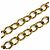 Collana a catena dorata Chanel Vintage 95P Coco Mark D'oro - vista 5