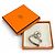 Ring Hermès Anel Hermes Jocchetto de banda dupla Preto Prata - vista 2