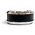 Ring Hermès Anel Hermes Jocchetto de banda dupla Preto Prata - vista 5