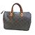Mala Louis Vuitton Speedy 30 Monogram Marrom Monograma - vista 11