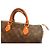 Mala Louis Vuitton Speedy 30 Monogram Marrom Monograma - vista 3
