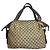Gucci Bamboo Bar Tote Borsa Monogram Beige/Marrone