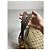 Gucci Bamboo Bar Tote Borsa Monogram Beige/Marrone - vista 3
