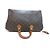 Mala Louis Vuitton Speedy 35 Monogram Marrom Monograma - vista 13
