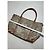 Borsa Gucci Ophidia Shopping Tela GG Monogram con Stelle Marrone Rosa Corallo - vista 11