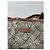Borsa Gucci Ophidia Shopping Tela GG Monogram con Stelle Marrone Rosa Corallo - vista 5