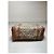 Borsa Gucci Ophidia Shopping Tela GG Monogram con Stelle Marrone Rosa Corallo - vista 6
