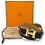 Hermès Hermes Vintage Mini Constance Wendelgürtel aus Leder Braun Schwarz - Ansicht 2