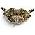 Chanel B23S Coco Mark Lip Motif Necklace Black
