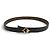 Cinturón reversible Louis Vuitton Flowergram Negro - vista 3