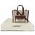 Borsa Tote 2-Way Mini Freya in tela e pelle Burberry Marrone Crudo - vista 2