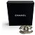 Broche Chanel Coco Mark Logo Stitch Plata Dorado - vista 2