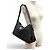 Bolsa de Ombro Prada Aimé Large em Couro Grão Macio Preto - vista 3