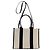 Balenciaga 671402 Hardware Borsa a mano piccola 2-Way Nero Bianco - vista 2