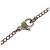 Collar Chanel Coco Mark Plata - vista 4