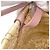 Céline Borsa Cesto Celine Classic Panier Triomphe Rosa Beige - vista 10