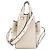 Borsa 2-Way Loewe Hammock Mini in vitello bianco