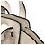 Borsa 2-Way Loewe Hammock Mini in vitello bianco - vista 11