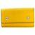 Hermès Hermes Sellier Etuicle 4 Key Case Gelb