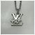 Collana Row Monogram Louis Vuitton Argento - vista 2