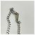 Collana Row Monogram Louis Vuitton Argento - vista 4