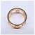 Hermès Hermes 750 Chaine d'Ancre Passerelle Ring Golden - Ansicht 5