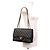 Borsa a tracolla Chanel in pelle caviar nera Nero - vista 15
