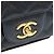 Borsa a tracolla Chanel in pelle caviar nera Nero - vista 6