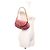 Borsa a spalla Mini Pleaty Louis Vuitton Monogram Denim Fuchsia Pink Rosa - vista 15