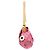 Borsa a spalla Mini Pleaty Louis Vuitton Monogram Denim Fuchsia Pink Rosa - vista 2